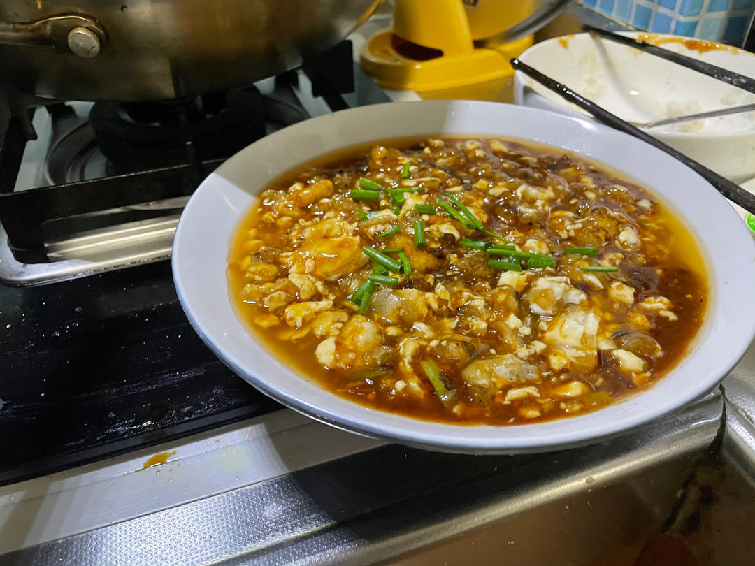 外酥里嫩【烧汁豆腐】吸饱汤汁