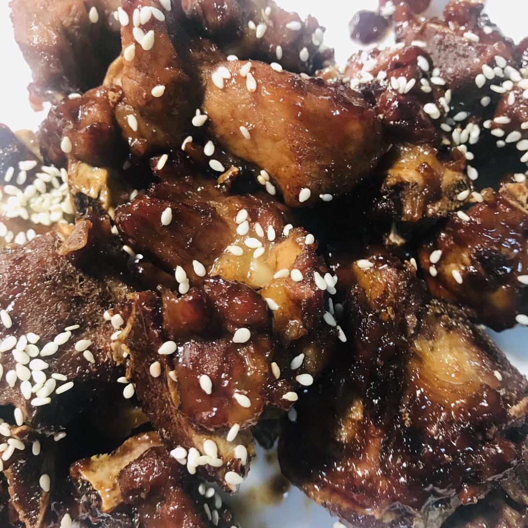 糖醋排骨/糖醋小排（不放油）（12345口诀做出正宗上海本帮）