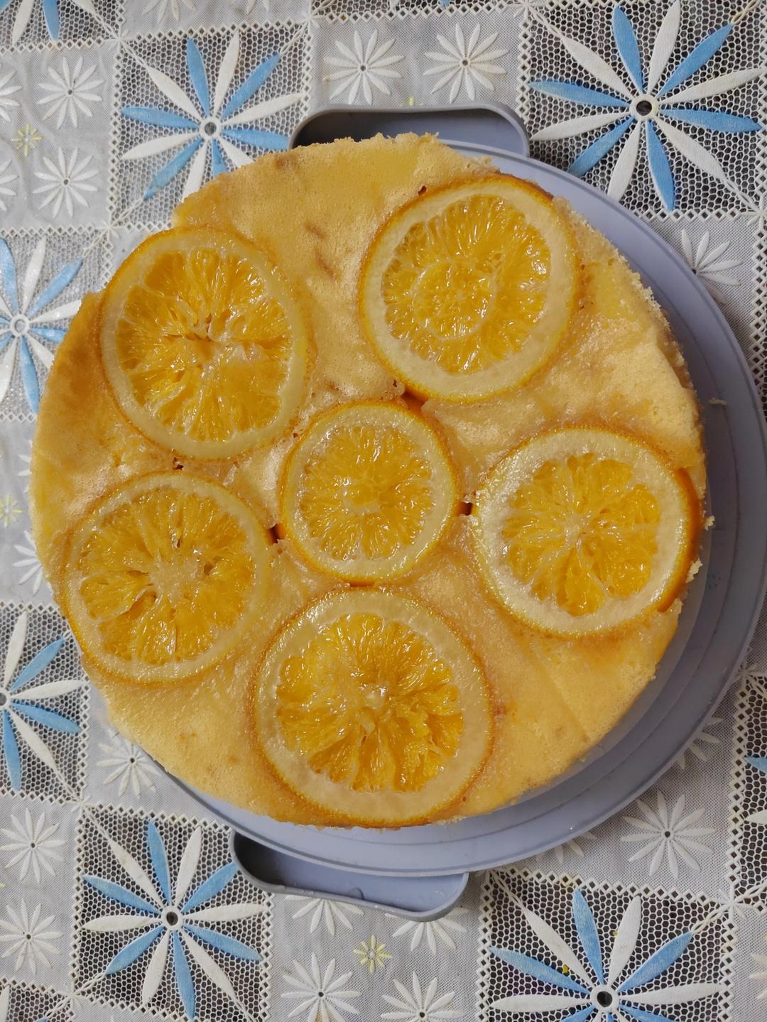 橙多多戚风蛋糕