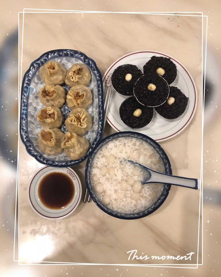 广式点心（黑米盏）