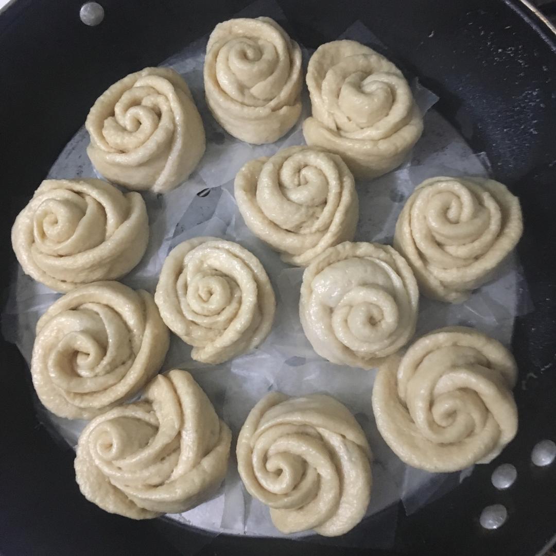 面包机版牛奶红糖馒头