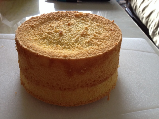 超简单完美戚风蛋糕（6寸2蛋）附打发、翻拌、脱模视频