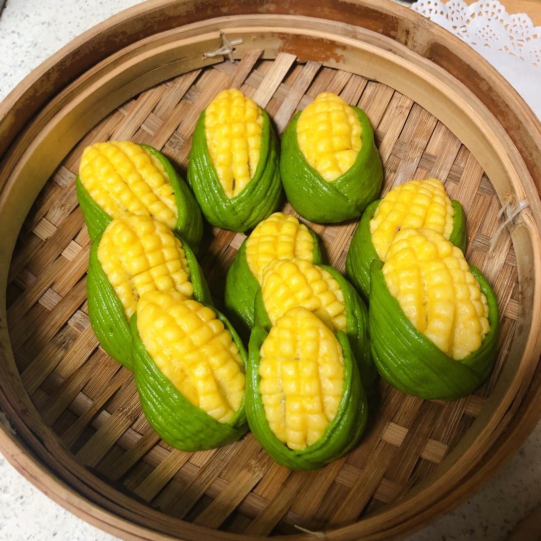 玉米馒头🌽的做法