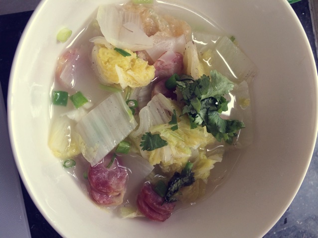火腿肠娃娃菜