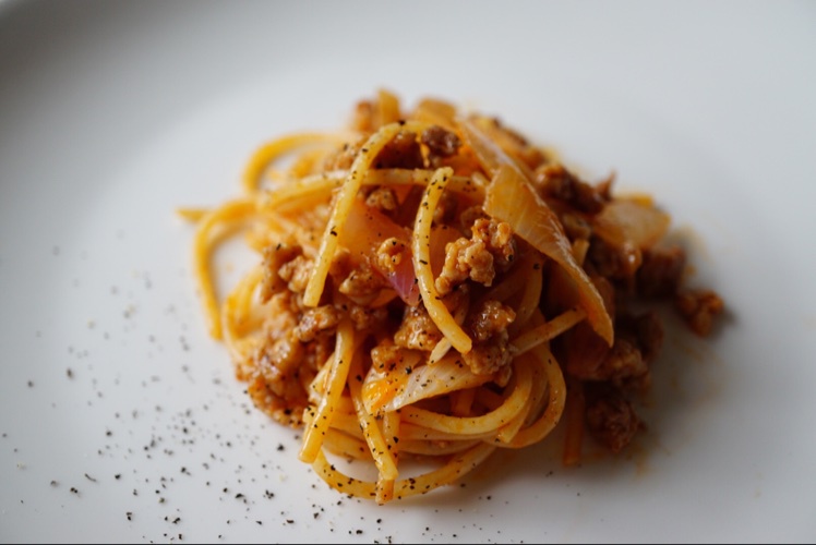 番茄肉酱意大利面