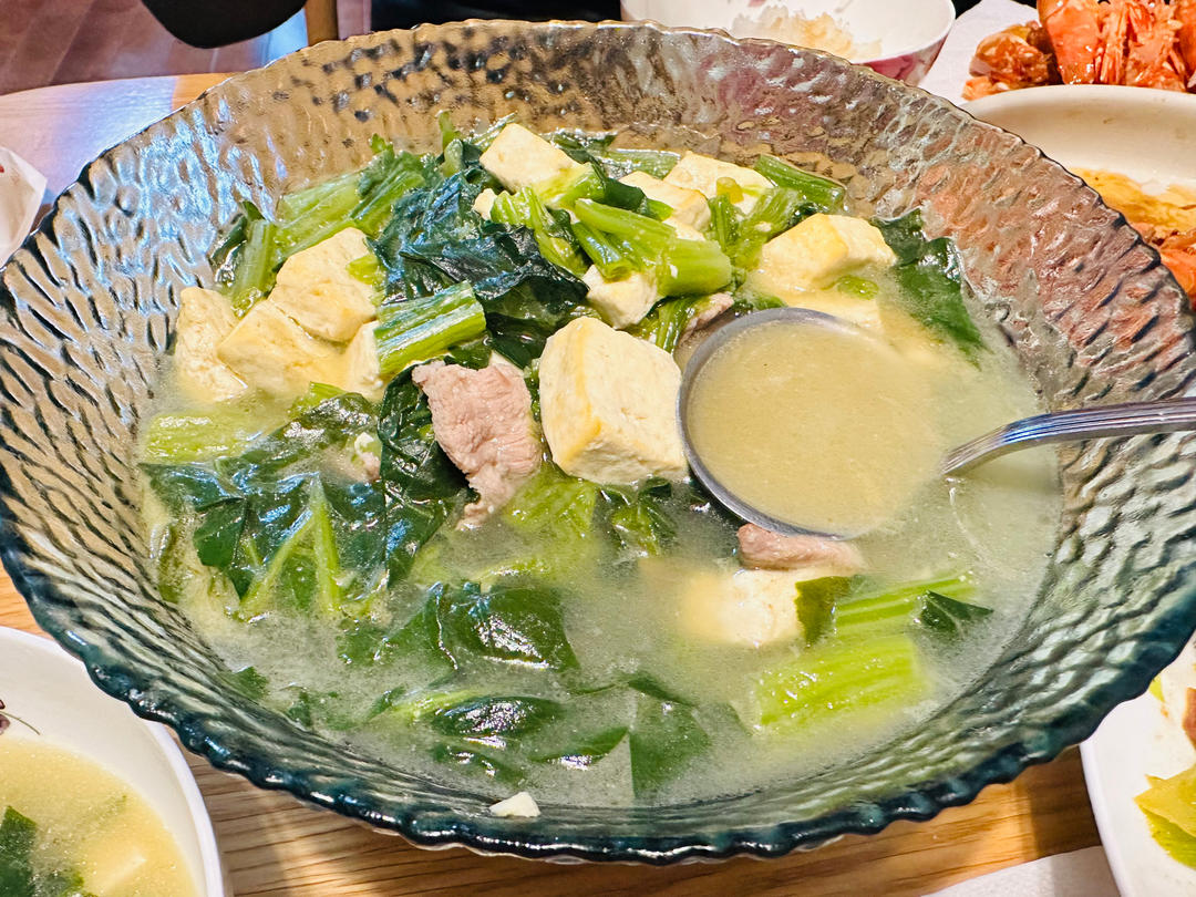 鲜到让人起飞的菠菜汤