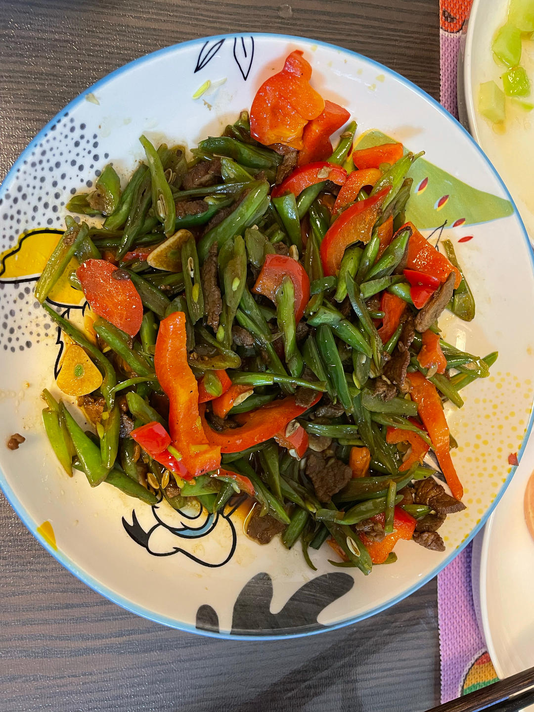 米饭杀手四季豆肉丝