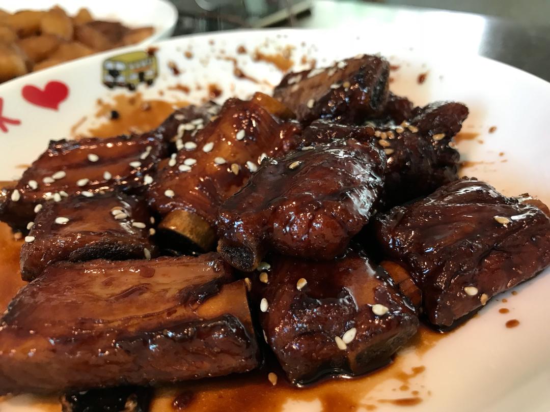 懒人版糖醋排骨