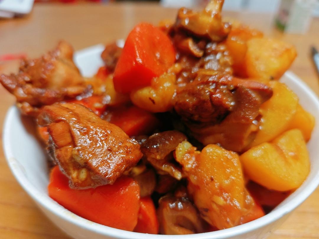 外卖第一名，简单在家做|黄焖鸡米饭