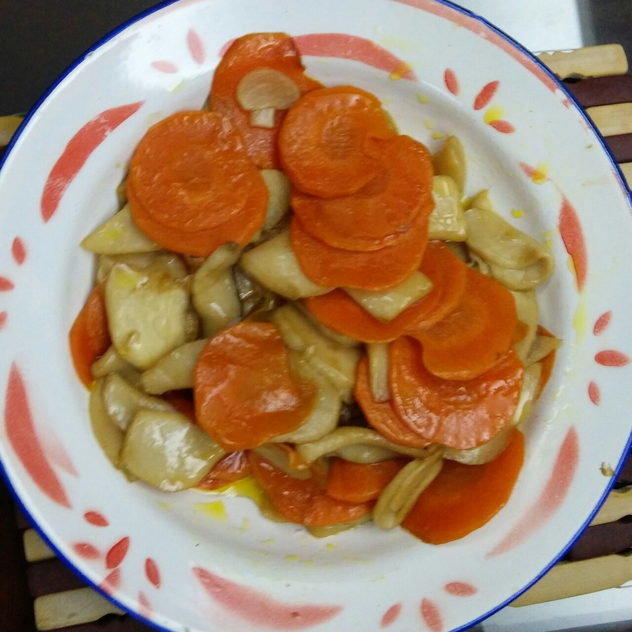 老丁的私房菜-美极杏鲍菇