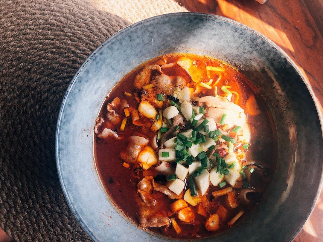 家庭简易版水煮肉片