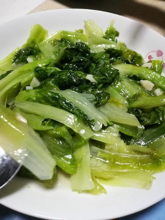 蒜蓉炒生菜