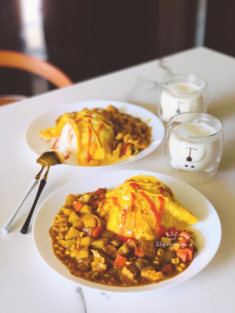 咖喱鸡肉饭
