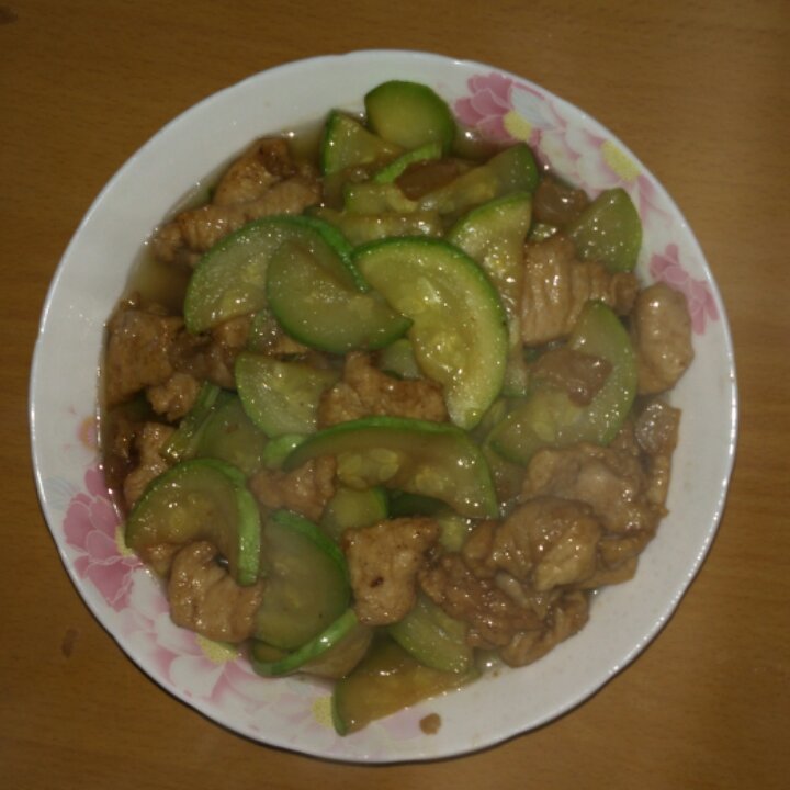 角瓜炒肉