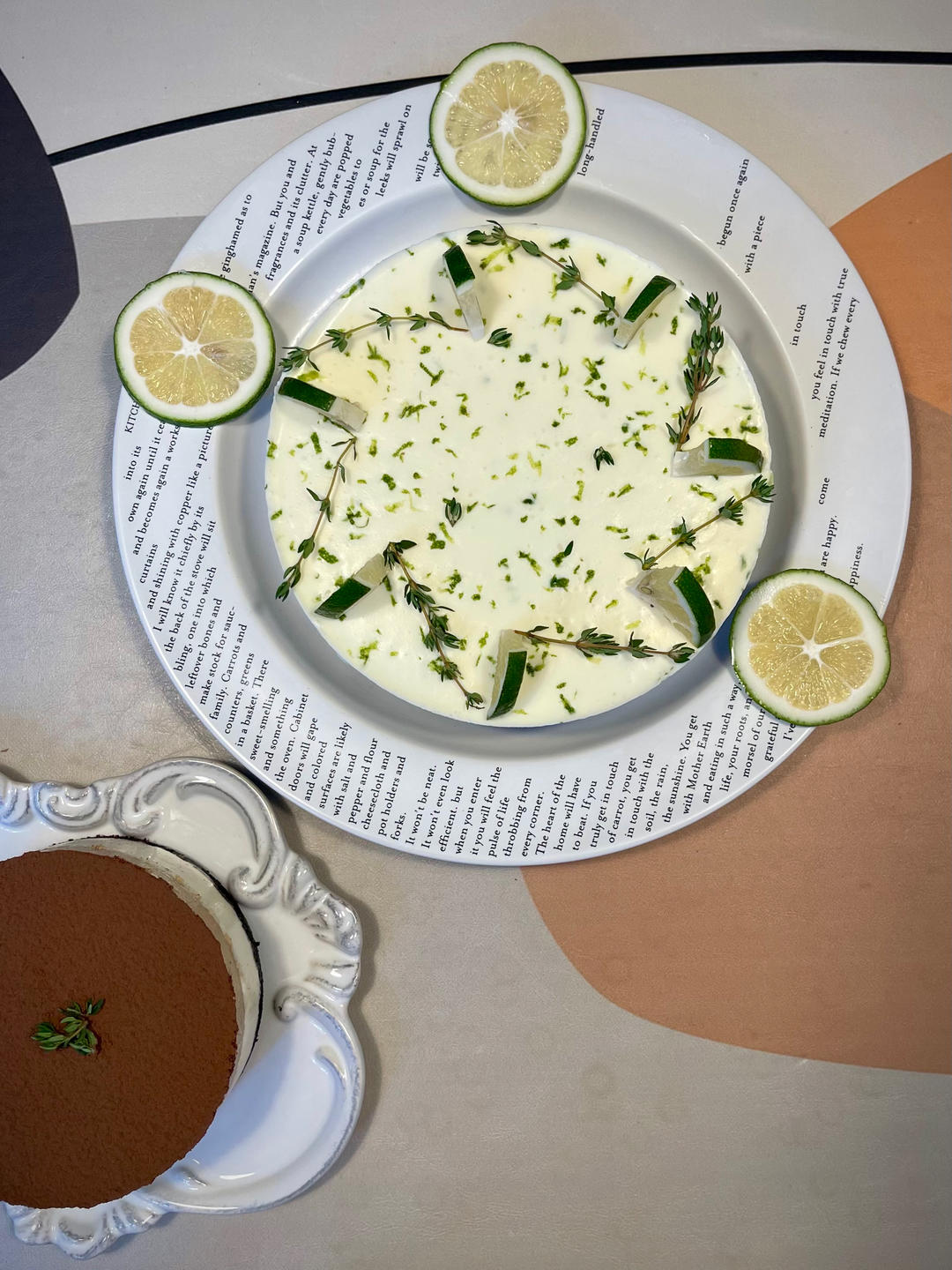 免烤！青柠芝士慕斯🍋