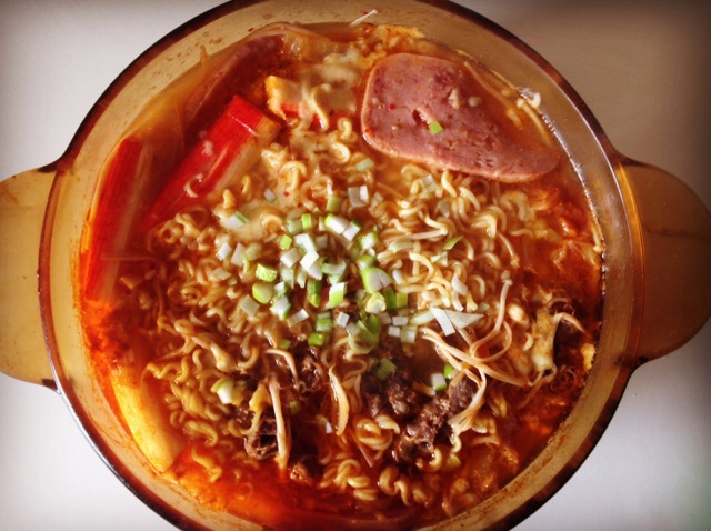 韩式芝士部队锅