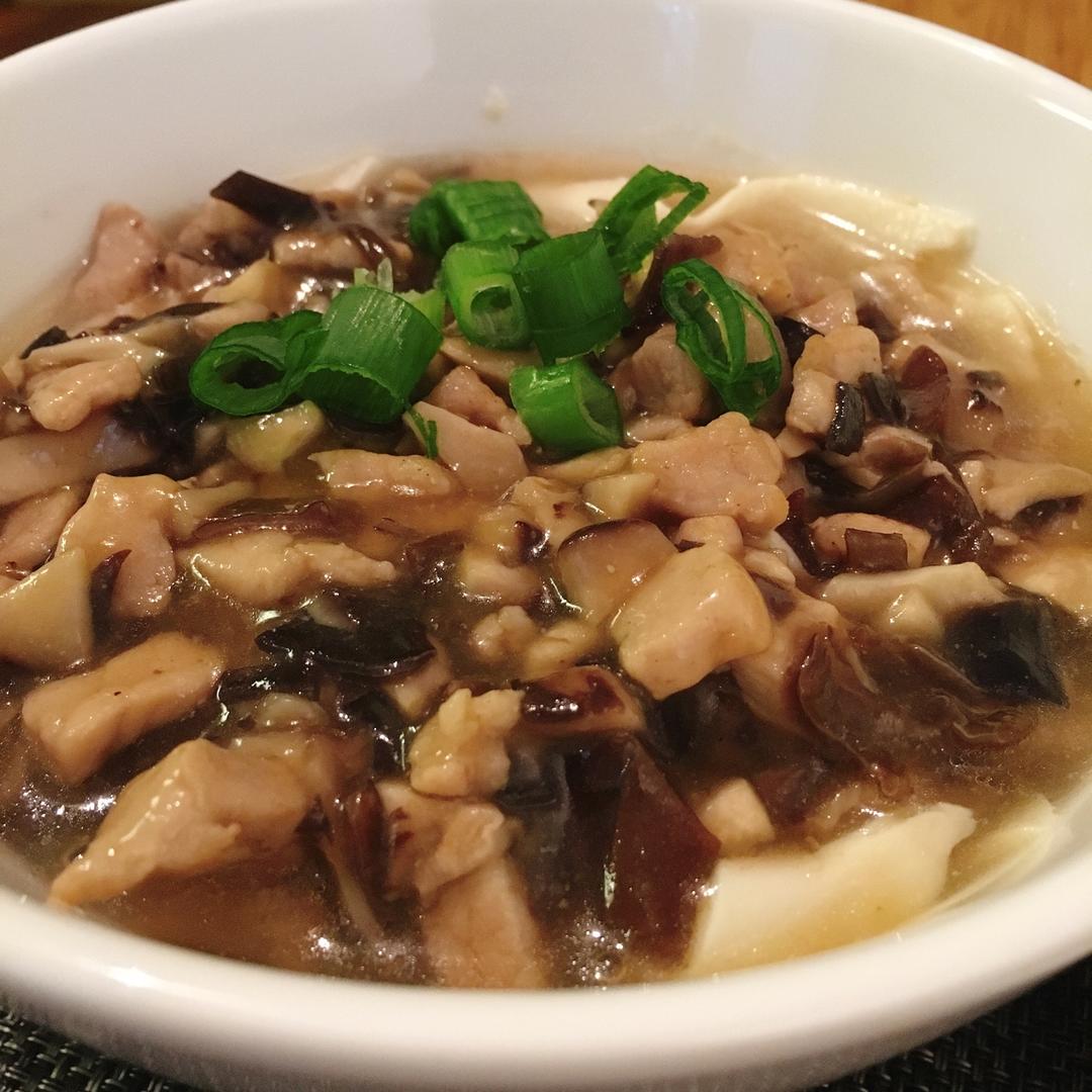 鲜香卤汁豆腐脑