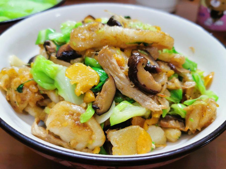 福建炒白粿（就是年糕就是糯米糍粑各种叫法）