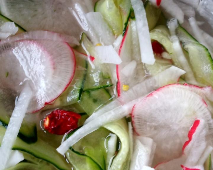 酸甜脆，爽口味的做法