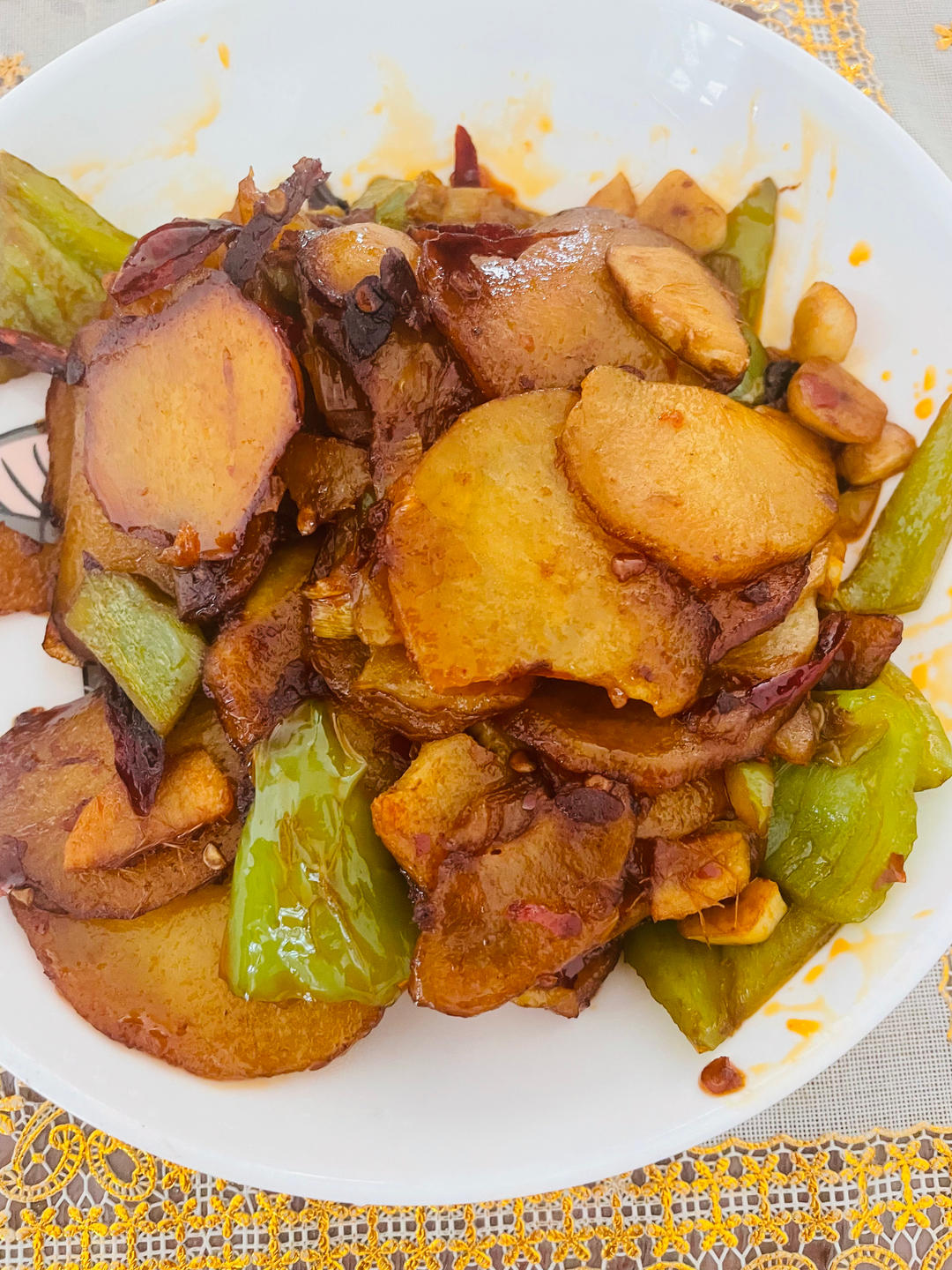 干锅土豆片