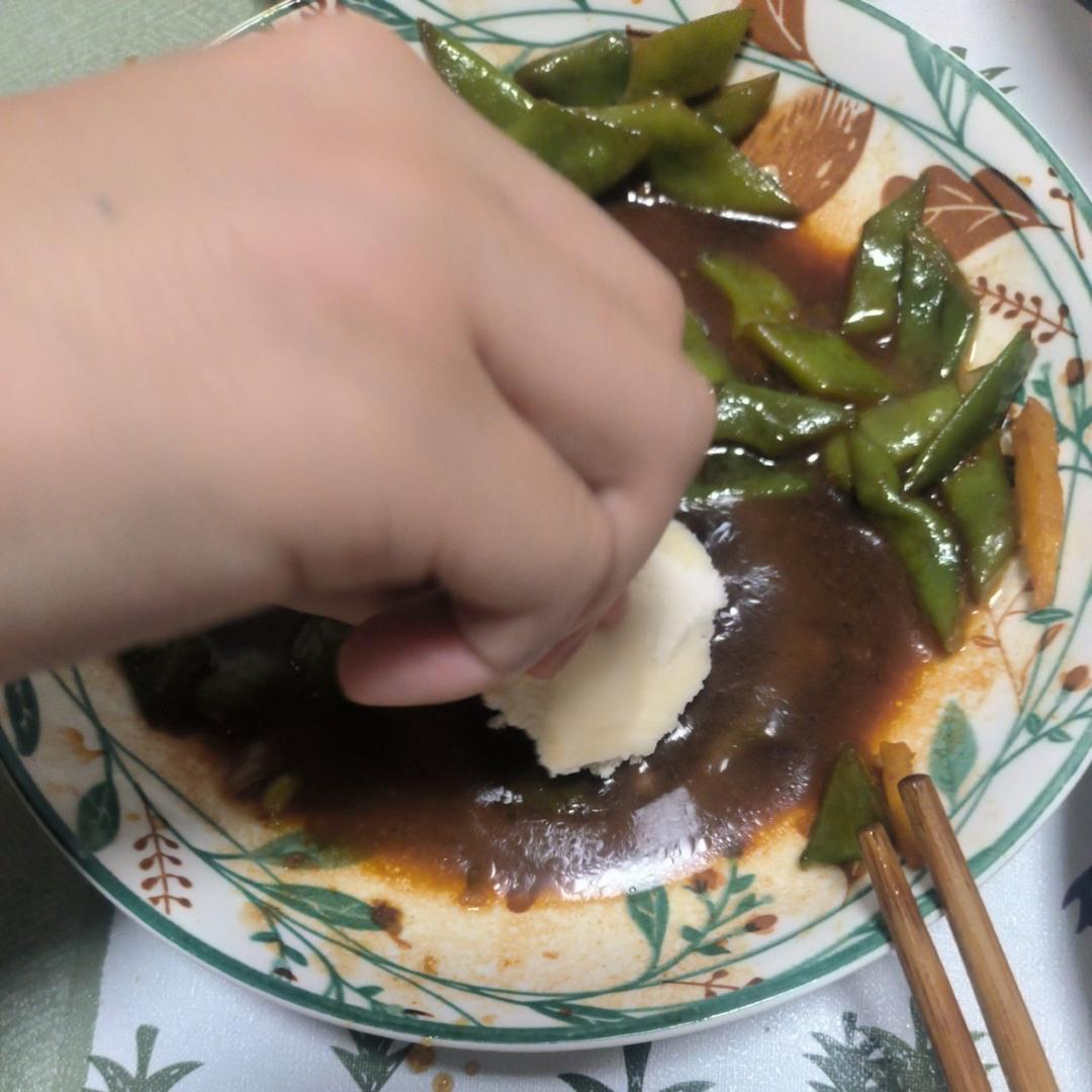 刀豆炒肉（妈妈的味道）