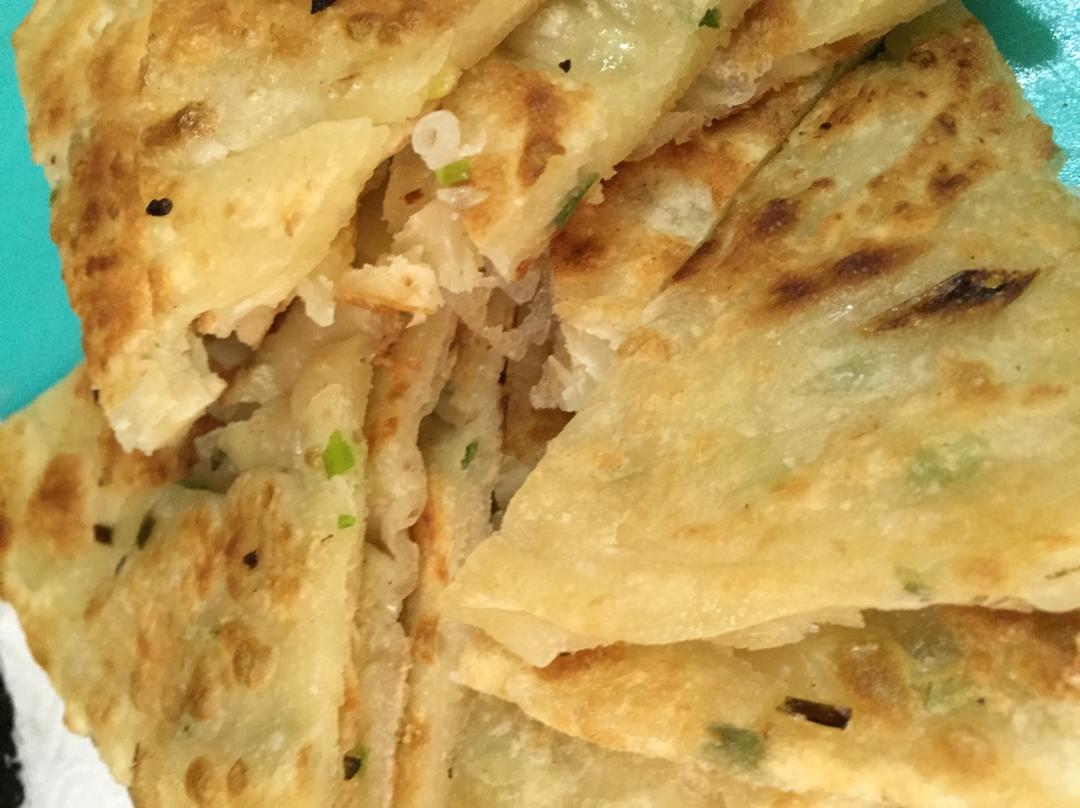 家常葱油饼