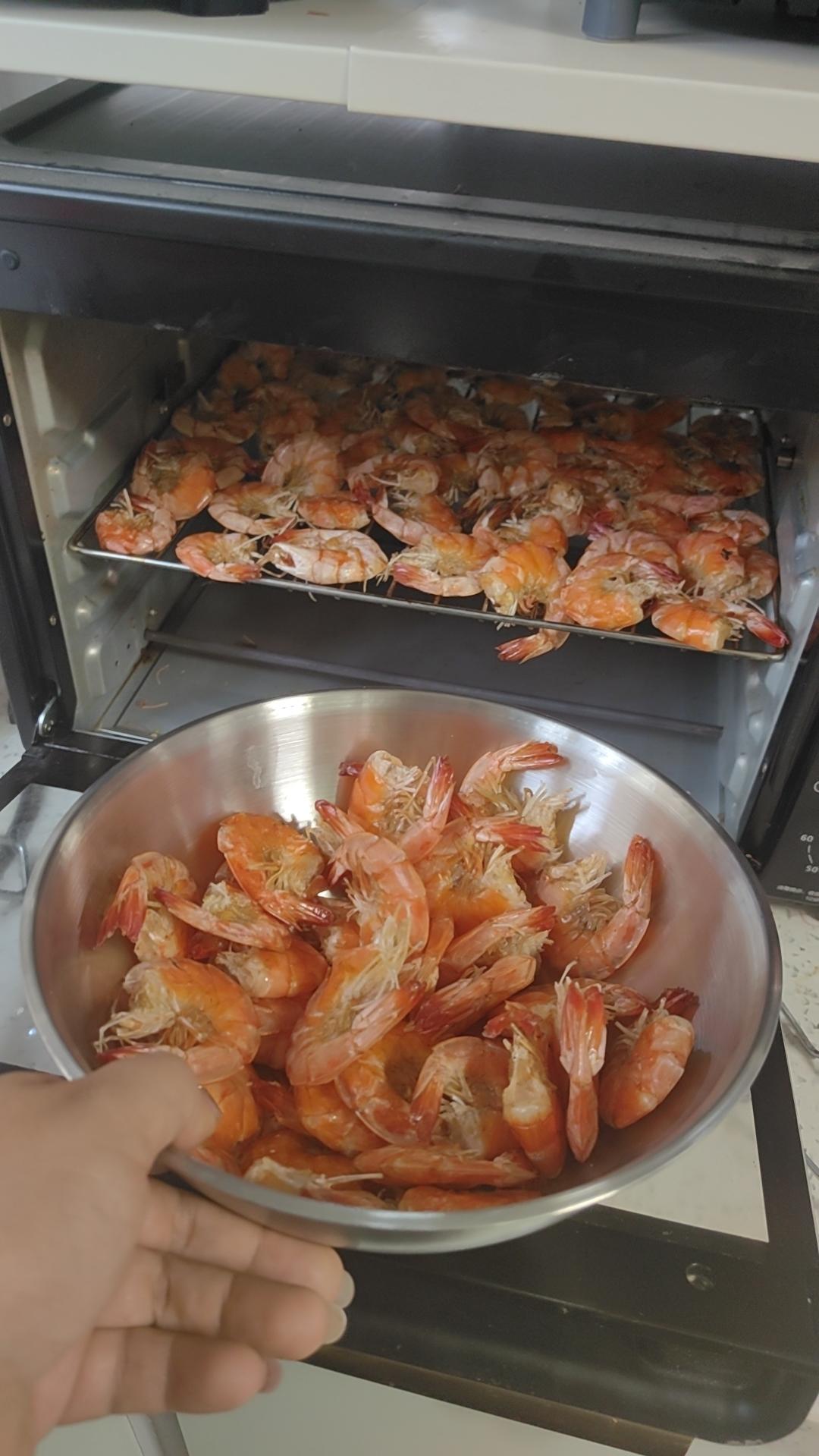 烤虾干（烤箱版）
