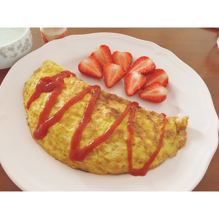 西式乳酪欧姆蛋 omelette