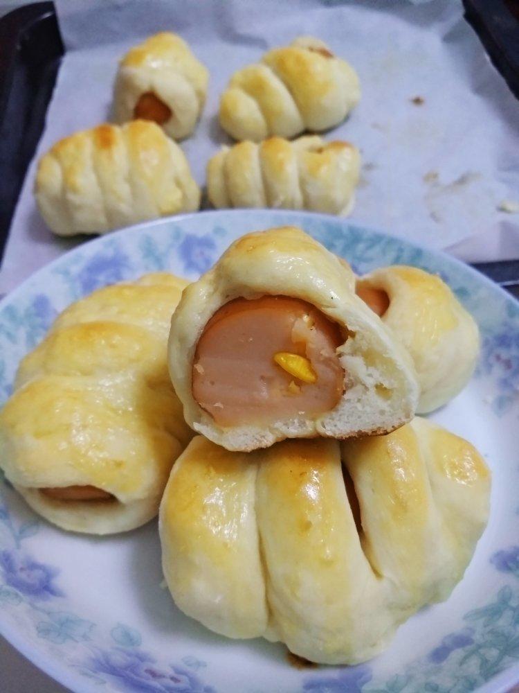 热狗面包卷