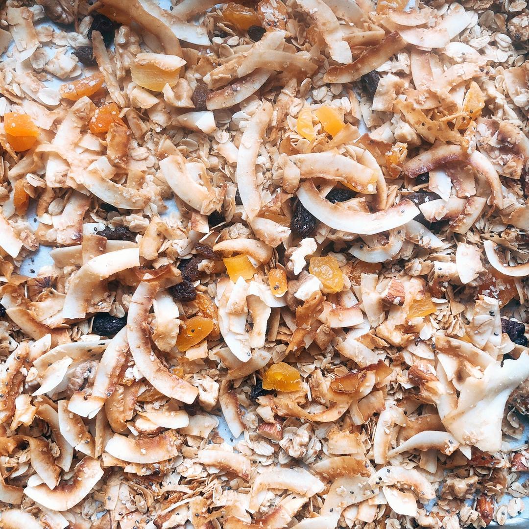 什锦granola烤燕麦片丨健康·零食