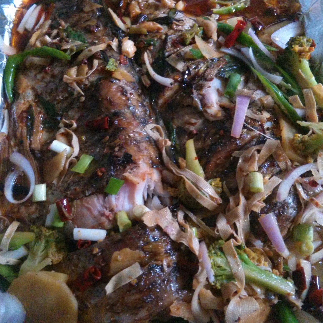 香辣烤鱼-烤箱版