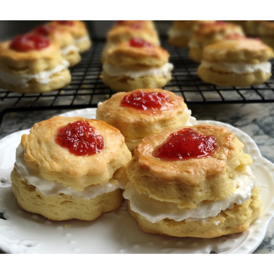 香草司康饼 Vanilla Scones