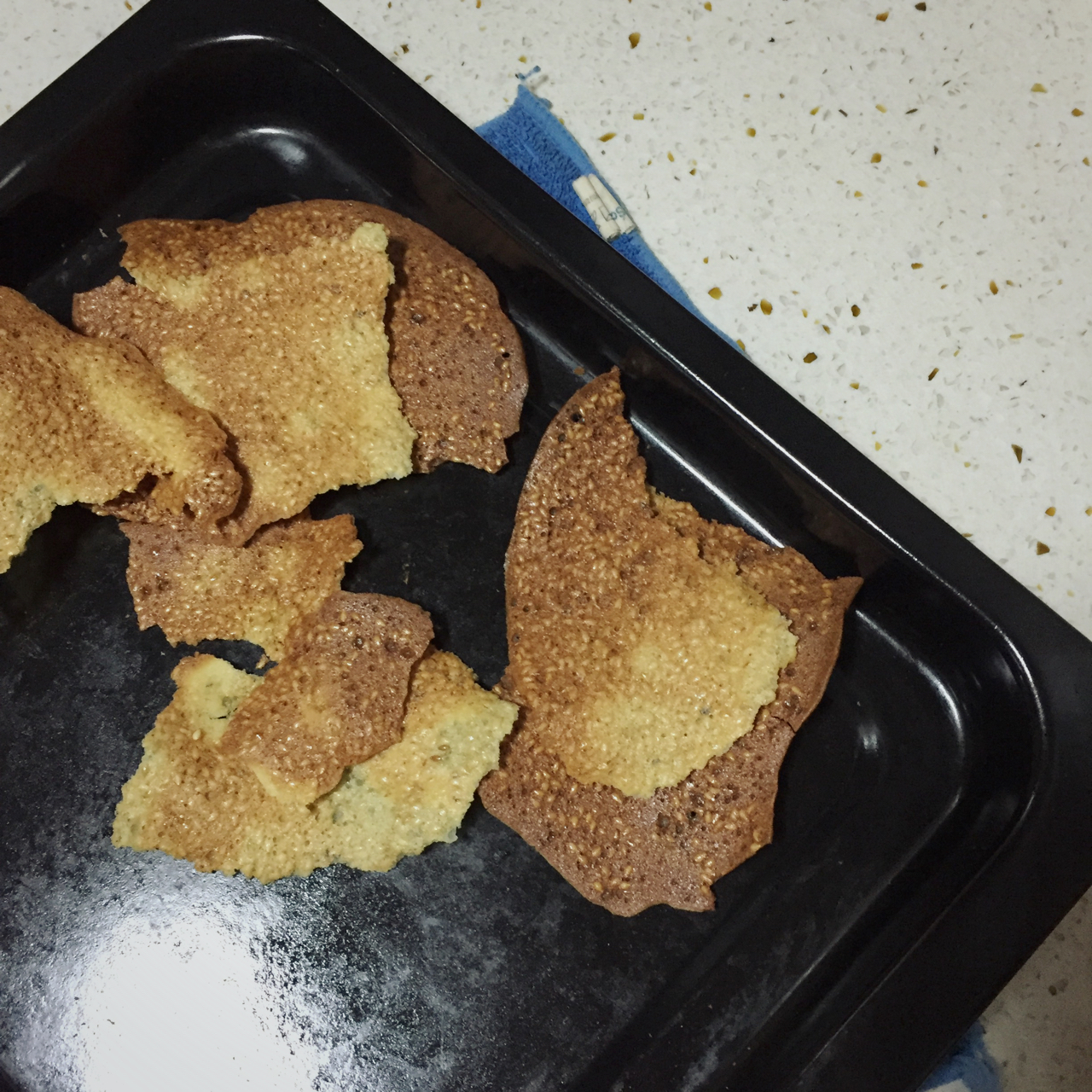 午后茶点——芝麻薄饼