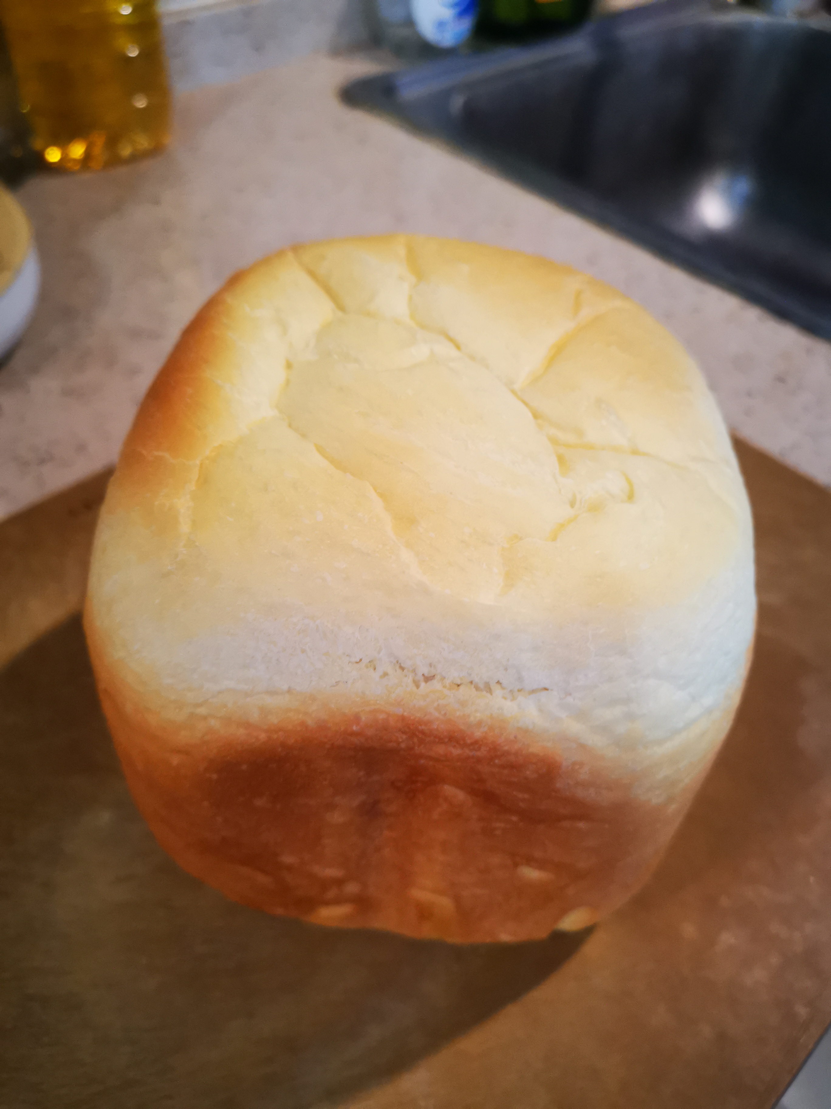 东菱面包机做的柔软拉丝的面包