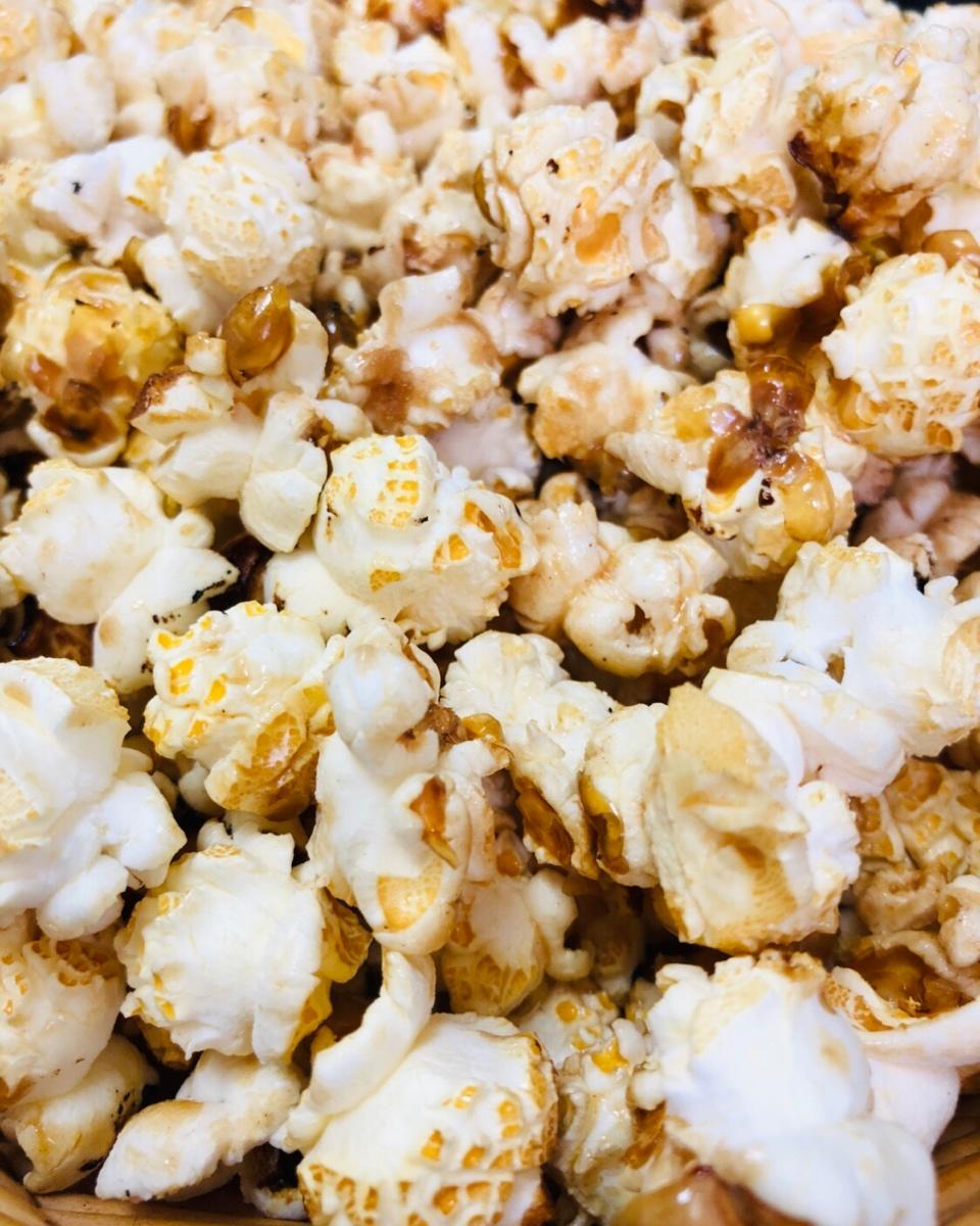 零食 焦糖爆米花 坏坏的小乖做的焦糖爆米花 坏坏