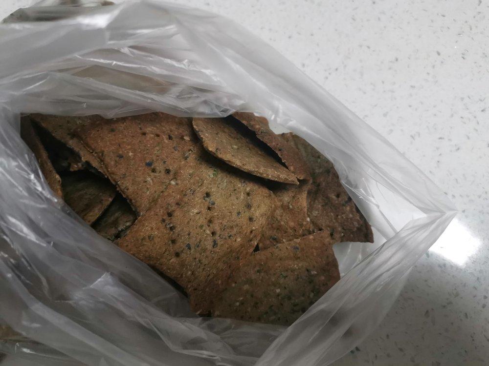 增肌减脂期零食 快手全麦荞麦香葱芝麻苏打饼干 无糖无油 空气炸锅版 消耗全麦粉荞麦粉玉米粉