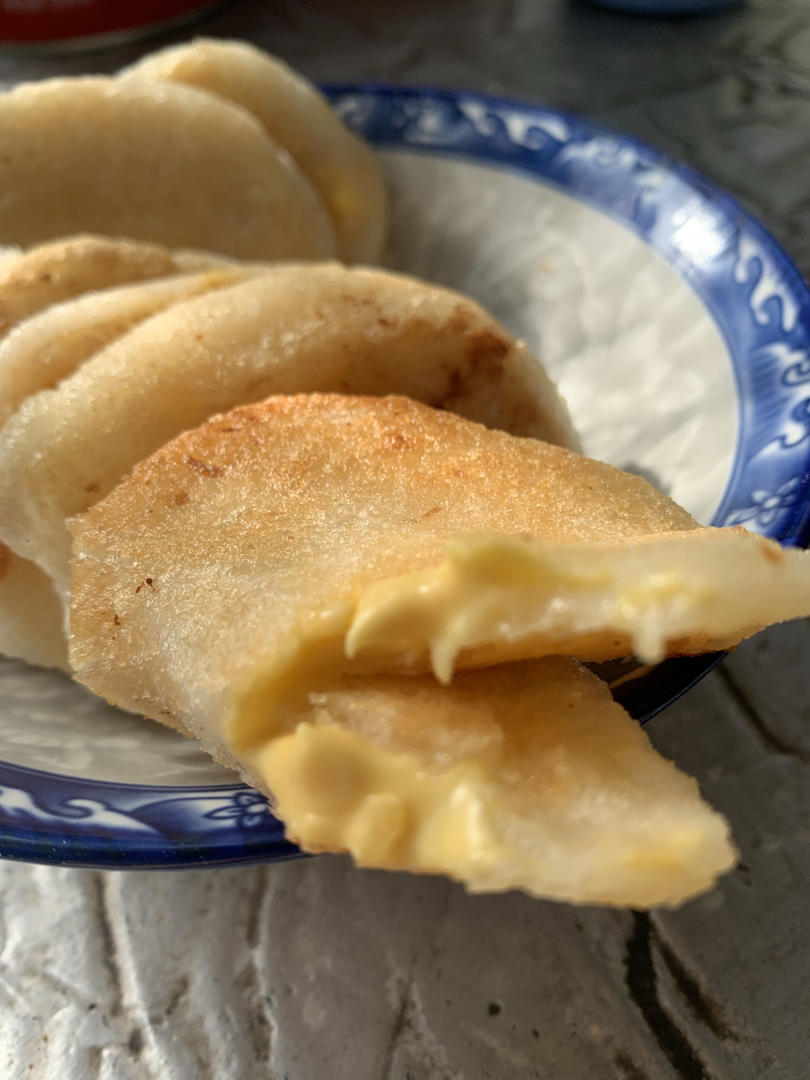 网红甜品‼️🧀爆浆芝士年糕🧀🌟‼️
