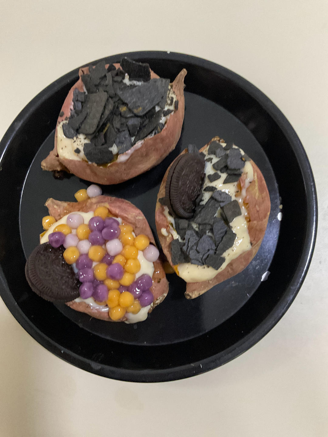 摆摊爆款🔥花式烤红薯‼️软糯拉丝太绝了‼️