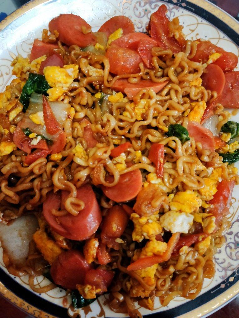 炒方便面居然可以这么好吃！