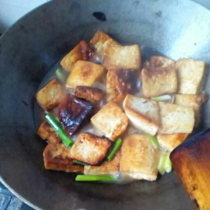 香煎豆腐--家常豆腐