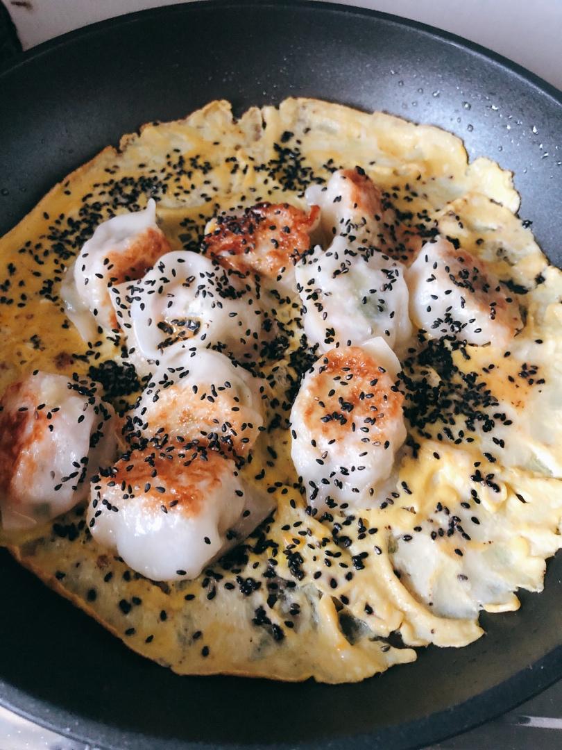 鸡蛋煎饺