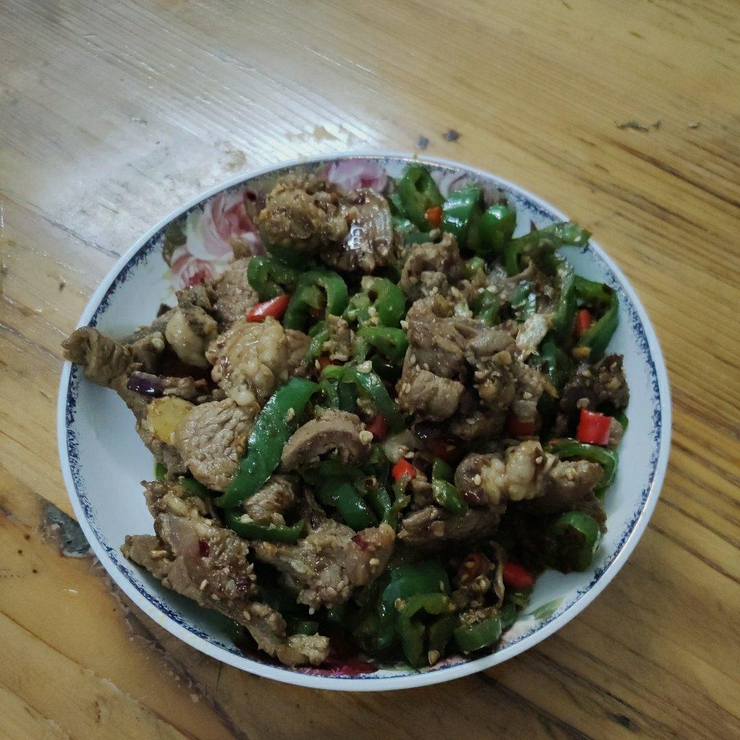 孜然牛肉粒