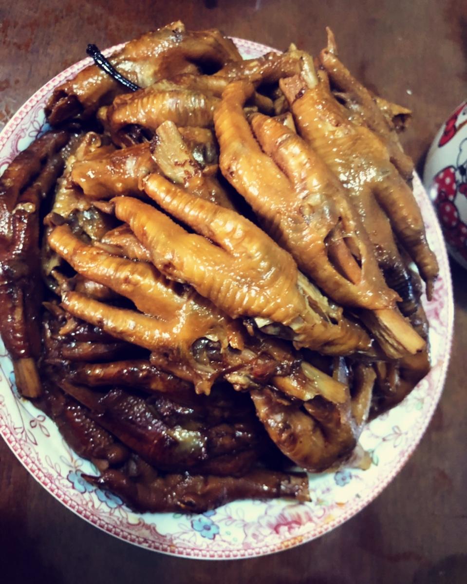 香辣卤鸡爪
