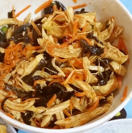 减脂健身｜凉拌手撕鸡丝（香辣&麻油版）