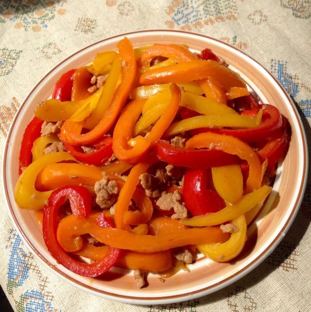 甜椒肉丝
