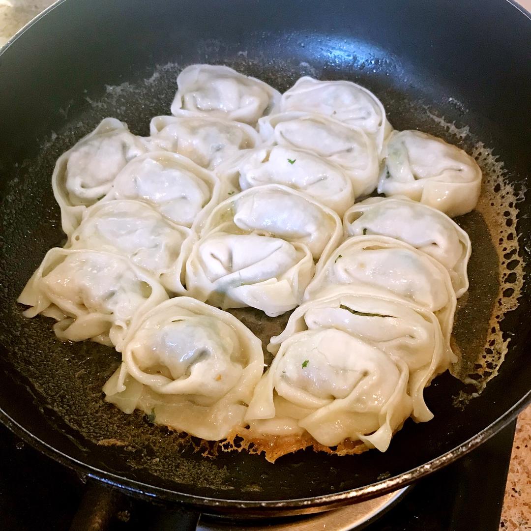 水煎上海大馄饨