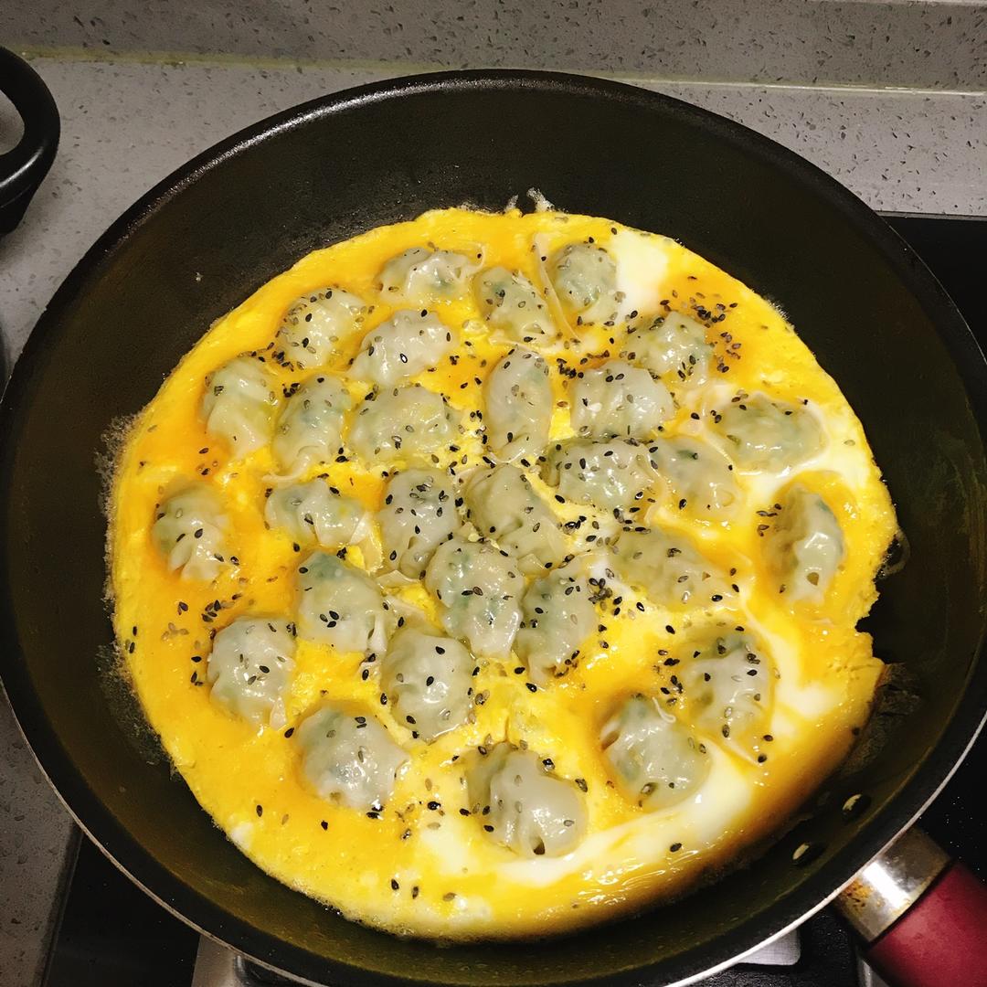 抱蛋煎饺