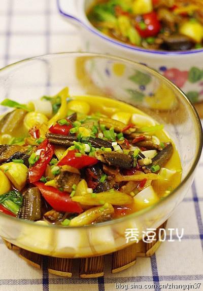 泡椒鳝鱼刀削面的做法