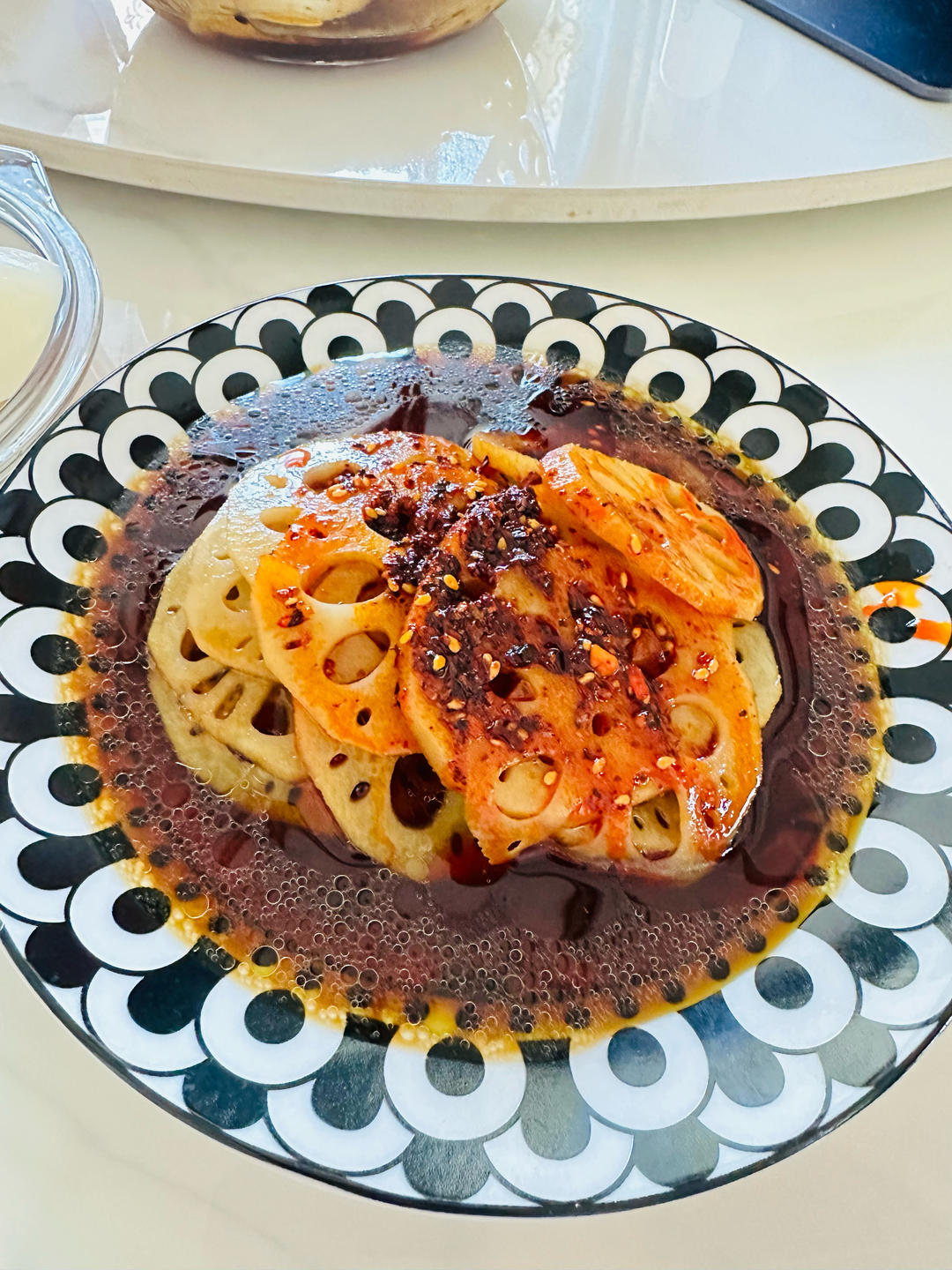 从大排档偷学的凉拌藕丁