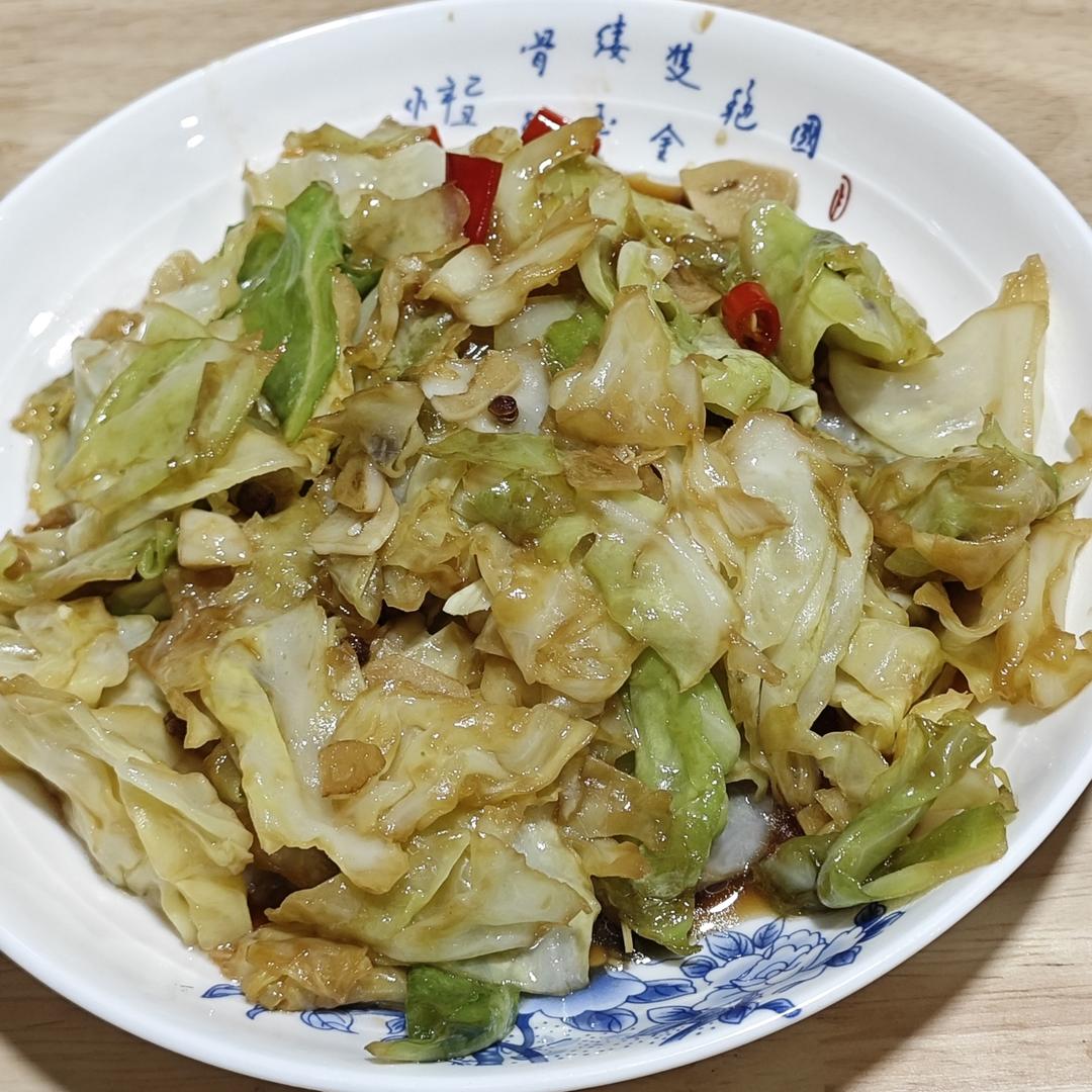 酸爽开胃的手撕包菜